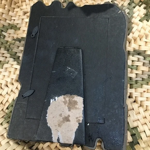 🎈🎈🎈Western horseshoe picture frame. Barb wire nails wood plank  rustic frame - Picture 7 of 9